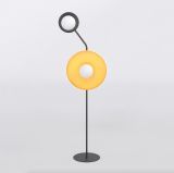 mini: Lampa podłogowa KISS nowoczesna czarna G9 8W LED (1)