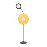 mini: Lampa podłogowa KISS nowoczesna czarna G9 8W LED (5)