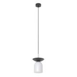 mini: Lampa wisząca EGO nowoczesna szara E14 10W LED (3)