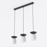 mini: Lampa wisząca EGO nowoczesna szara E14 10W LED (1)