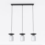 mini: Lampa wisząca EGO nowoczesna szara E14 10W LED (3)