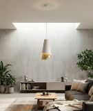 mini: Lampa wisząca MODA nowoczesna biała E27 15W LED (3)