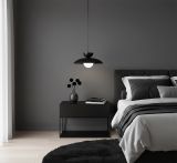 mini: Lampa wisząca MULAN nowoczesna czarna G9 8W LED (6)