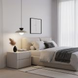 mini: Lampa wisząca MULAN nowoczesna beżowa G9 8W LED (5)