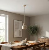 mini: Lampa wisząca VIGO nowoczesna beżowa E27 15W LED (4)