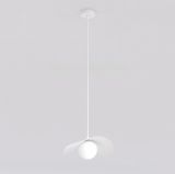 mini: Lampa wisząca RITUAL nowoczesna biała G9 8W LED (2)