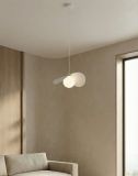 mini: Lampa wisząca RITUAL nowoczesna biała G9 8W LED (3)