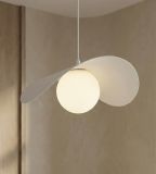 mini: Lampa wisząca RITUAL nowoczesna biała G9 8W LED (4)