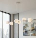 mini: Lampa wisząca MAGNUS nowoczesna szara E14 10W LED (3)
