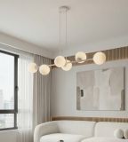 mini: Lampa wisząca MAGNUS nowoczesna szara E14 10W LED (4)