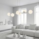 mini: Lampa wisząca MAGNUS nowoczesna szara E14 10W LED (6)