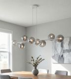 mini: Lampa wisząca MAGNUS nowoczesna szara E14 10W LED (3)