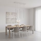 mini: Lampa wisząca SELTER nowoczesna szara G9 8W LED (5)