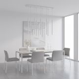 mini: Lampa wisząca SELTER nowoczesna szara G9 8W LED (4)