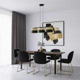 mini: Lampa wisząca LUX nowoczesna czarna E27 15W LED (2)