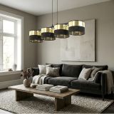 mini: Lampa wisząca LUX nowoczesna czarna E27 15W LED (2)