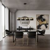 mini: Lampa wisząca LUX nowoczesna czarna E27 15W LED (4)