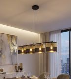 mini: Lampa wisząca LUX nowoczesna czarna E27 15W LED (7)