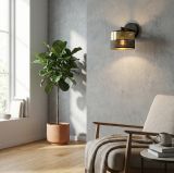 mini: Kinkiet LUX nowoczesny czarny E27 15W LED (3)
