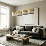 mini: Lampa wisząca LUX nowoczesna biała E27 15W LED (2)