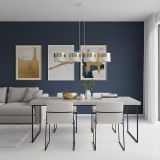 mini: Lampa wisząca LUX nowoczesna biała E27 15W LED (4)