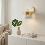 mini: Kinkiet LUX nowoczesny biały E27 15W LED (2)