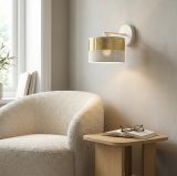 mini: Kinkiet LUX nowoczesny biały E27 15W LED (3)