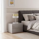 mini: Lampka biurkowa LUX nowoczesna biała E27 15W LED (2)