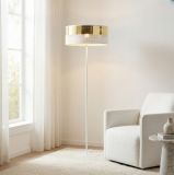 mini: Lampa podłogowa LUX nowoczesna biała E27 15W LED (2)