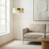 mini: Lampa podłogowa LUX nowoczesna biała E27 15W LED (3)