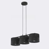 mini: Lampa wisząca KARBON nowoczesna czarna E27 15W LED (1)