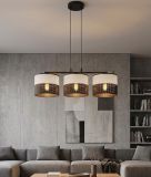 mini: Lampa wisząca KARBON nowoczesna szara E27 15W LED (3)