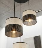 mini: Lampa wisząca KARBON nowoczesna czarna E27 15W LED (5)