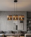 mini: Lampa wisząca KARBON nowoczesna czarna E27 15W LED (3)