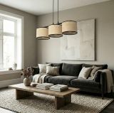 mini: Lampa wisząca ECO nowoczesna czarna E27 15W LED (2)
