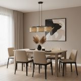 mini: Lampa wisząca ECO nowoczesna czarna E27 15W LED (4)