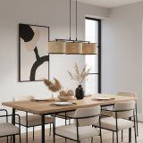 mini: Lampa wisząca ECO nowoczesna czarna E27 15W LED (5)