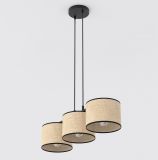 mini: Lampa wisząca ECO nowoczesna czarna E27 15W LED (7)