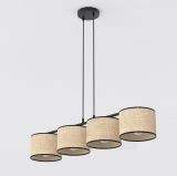 mini: Lampa wisząca ECO nowoczesna czarna E27 15W LED (1)
