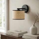 mini: Kinkiet ECO minimalistyczny czarny E27 15W LED (2)
