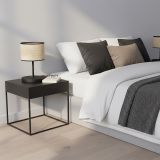 mini: Lampka biurkowa ECO nowoczesna czarna E27 15W LED (7)