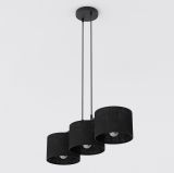 mini: Lampa wisząca ECO nowoczesna czarna E27 15W LED (2)