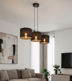 mini: Lampa wisząca ECO nowoczesna czarna E27 15W LED (5)