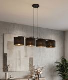 mini: Lampa wisząca ECO nowoczesna czarna E27 15W LED (3)