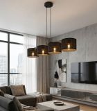 mini: Lampa wisząca ECO nowoczesna czarna E27 15W LED (4)