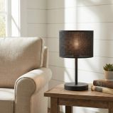 mini: Lampka biurkowa ECO nowoczesna czarna E27 15W LED (2)