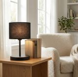 mini: Lampka biurkowa ECO nowoczesna czarna E27 15W LED (4)