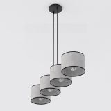 mini: Lampa wisząca ECO nowoczesna czarna E27 15W LED (2)