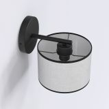 mini: Kinkiet ECO minimalistyczny czarny E27 15W LED (4)