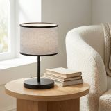 mini: Lampka biurkowa ECO nowoczesna czarna E27 15W LED (4)